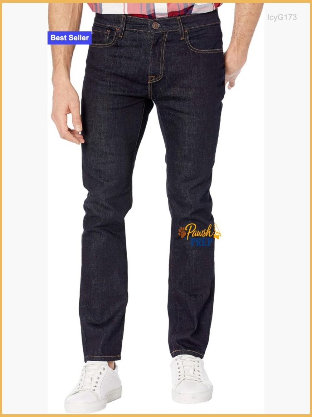 Slim Fit Stretch Denim Jeans Mid Rise 5 Pocket